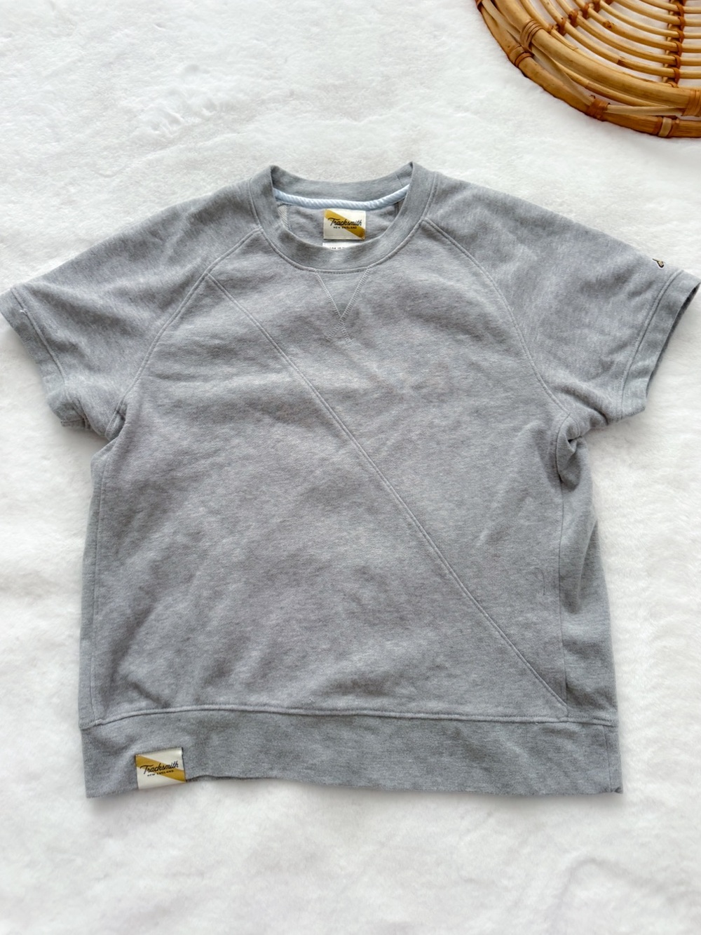 Tracksmith Trackhouse Short Sleeve Crewneck Sweatshirt